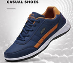 Casual Men's Leather Sneakers WIENJEE model 2021