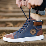 Fashion Canvas Sneakers Classic Lace-up high top Style Spring Autumn