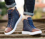 Fashion Canvas Sneakers Classic Lace-up high top Style Spring Autumn