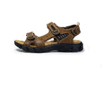 Fashion Genuine Leather Men Sandals  MNALYO