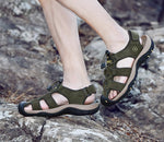 Sandals Leather new 2021   MIXIDELAI