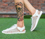 Summer Men Sandals Fashion Handmade model 2021