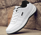 Casual Men's Leather Sneakers WIENJEE model 2021