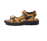 Fashion Genuine Leather Men Sandals  MNALYO