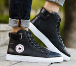 Fashion Canvas Sneakers Classic Lace-up high top Style Spring Autumn