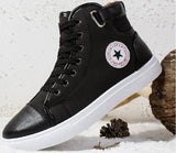 Fashion Canvas Sneakers Classic Lace-up high top Style Spring Autumn