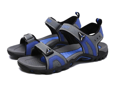 Fashionable men's beach sandals. 2020 model. Men's outdoor shoes in Roman style. MIXIDELAI