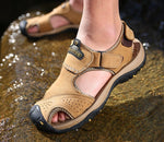 Sandals Leather new 2021   MIXIDELAI